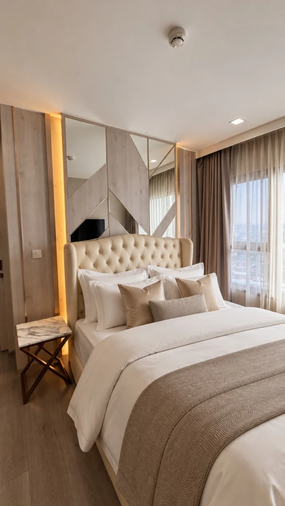 ให้เช่า The Politan Rive ชั้น 39 ห้องแต่งครบ น่าอยู่ สนใจจองเลย ห้ามพลาด