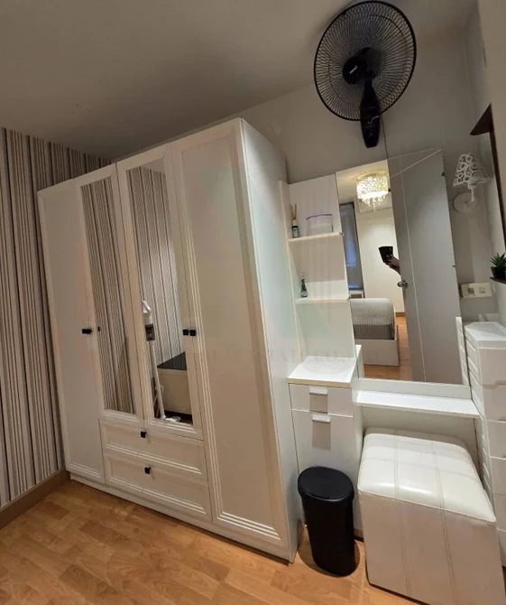 ให้เช่า The President Sukhumvit 81 ชั้น 8 ห้องแต่งครบ น่าอยู่ สนใจจองเลย
