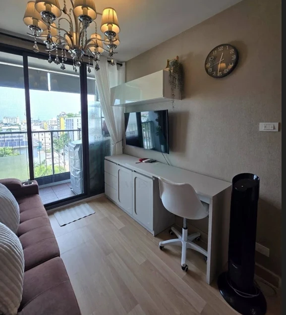 ให้เช่า The President Sukhumvit 81 ชั้น 8 ห้องแต่งครบ น่าอยู่ สนใจจองเลย