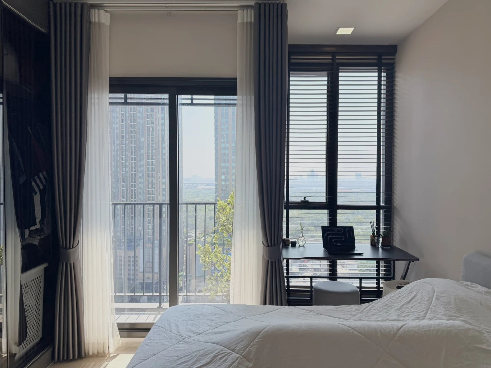 ให้เช่า The Privacy Jatujak 1 ห้องนอน 1 ห้องน้ำ เฟอร์นิเจอร์ครบครัน วิวสวนจตุจักรสวยมาก จองเลย