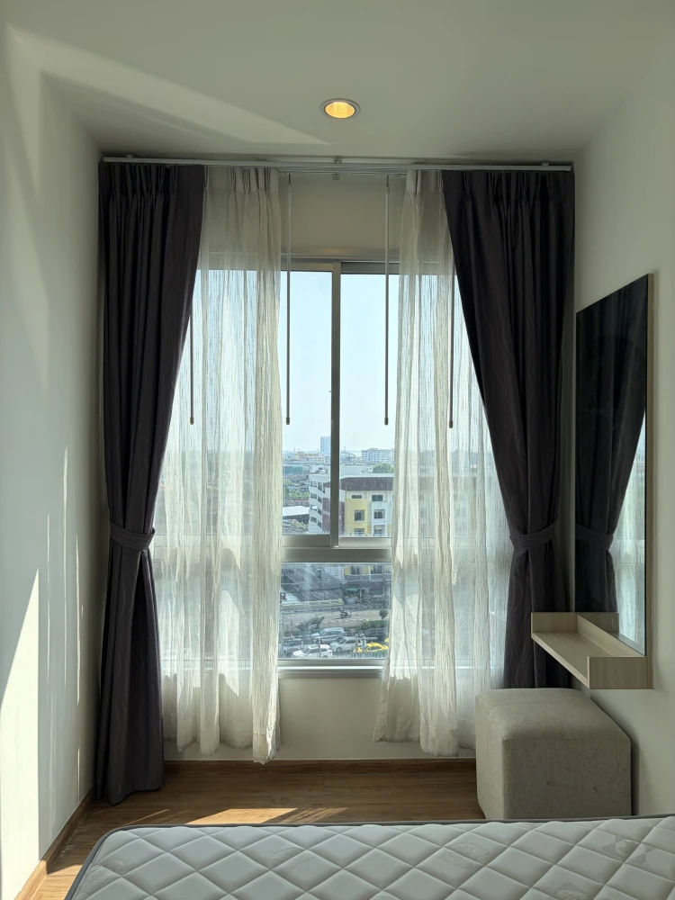 ให้เช่า The Prodigy Phetkasem 62 ห้องหัวมุม Private Layout ชั้น 8 วิวเมืองโล่ง โปร่งสบาย ไม่มีตึกบัง รับลมดี จองเลย