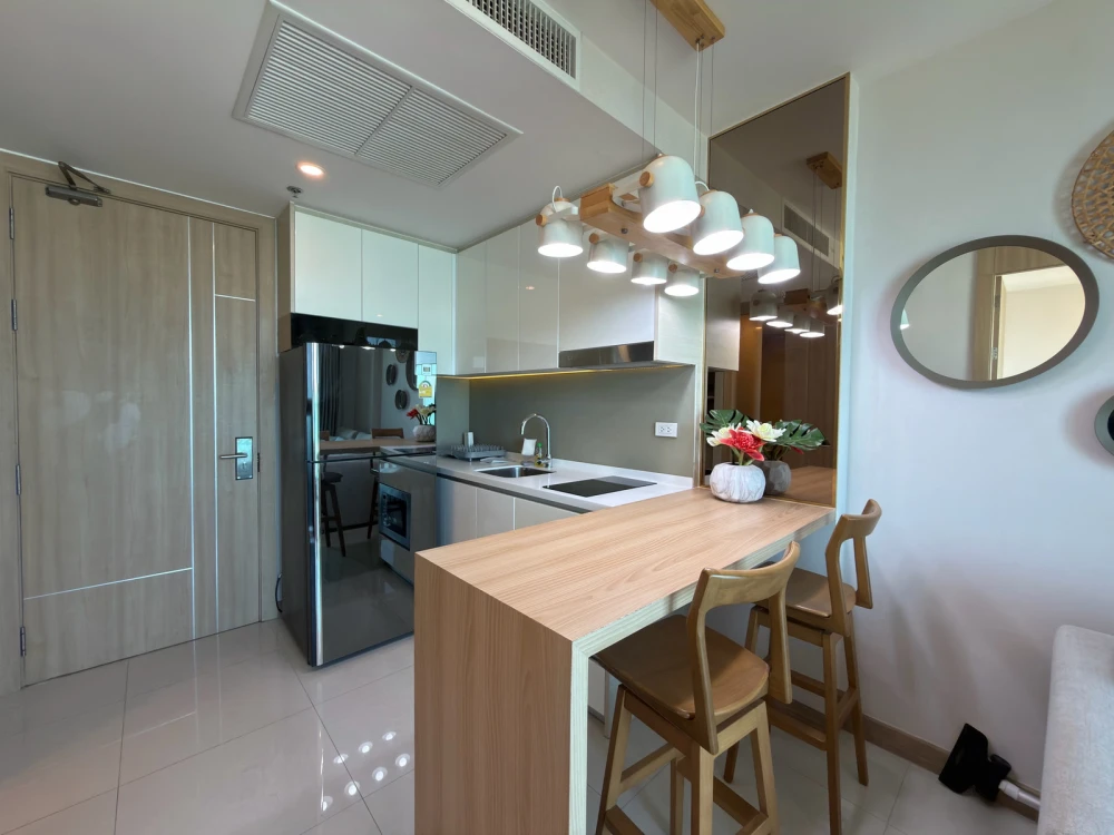 ให้เช่า The Riviera Jomtien Pattaya ชั้น 30 ห้องแต่งครบ น่าอยู่ จองเลย ห้ามพลาด