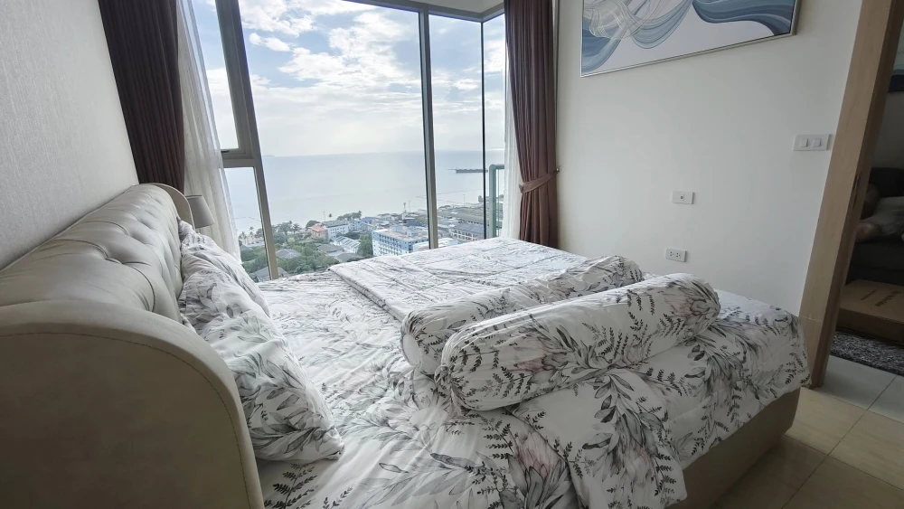 ให้เช่า The Riviera Jomtien Pattaya 1 ห้องนอน 1 ห้องน้ำ เฟอร์ครบ วิวทะลสวย จองเลย