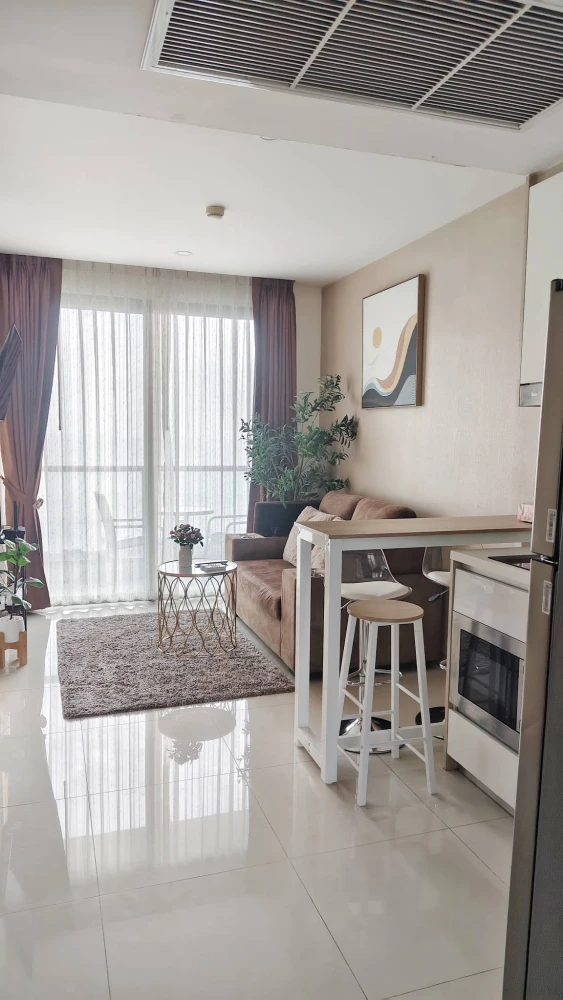 ให้เช่า The Riviera Jomtien Pattaya 1 ห้องนอน 1 ห้องน้ำ เฟอร์ครบ วิวทะลสวย จองเลย