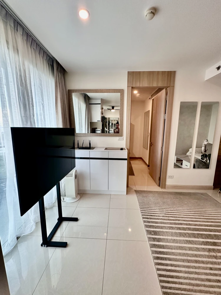 ให้เช่า The Riviera Jomtien Pattaya 2 ห้องนอน มาพร้อมการตกแต่งที่ครบครัน จองเลย