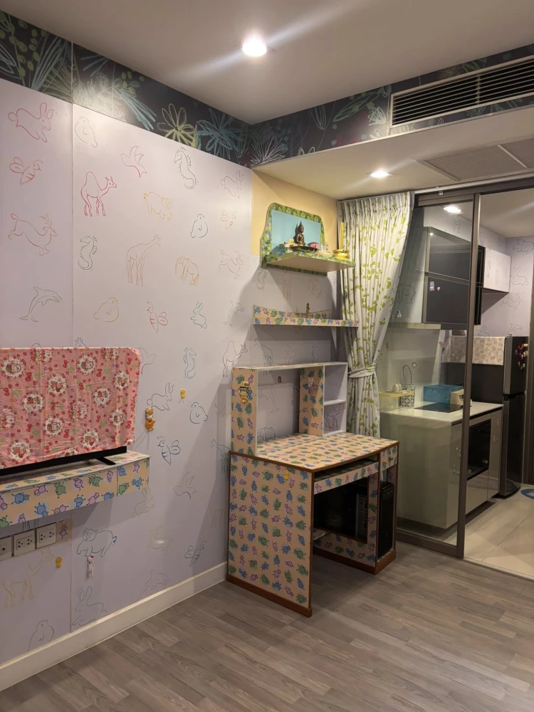 ให้เช่า The Room Rama 4 1 ห้องนอน 1 ห้องน้ำ พื้นที่ใช้สอยเยอะ สิ่งอำนวยความสะดวกครบครัน จองเลย