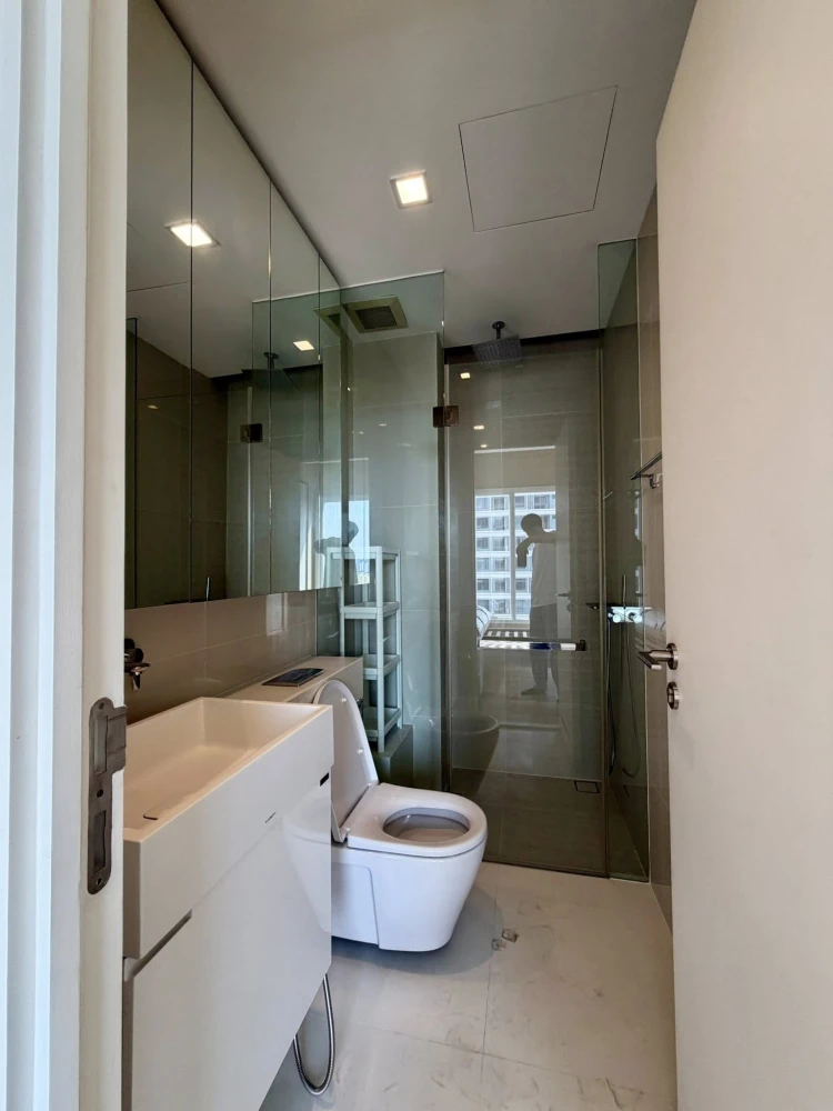 ให้เช่า The Saint Residences ชั้น 11 ห้องมุม แต่งครบ พร้อมอยู่ รีบจองเลย