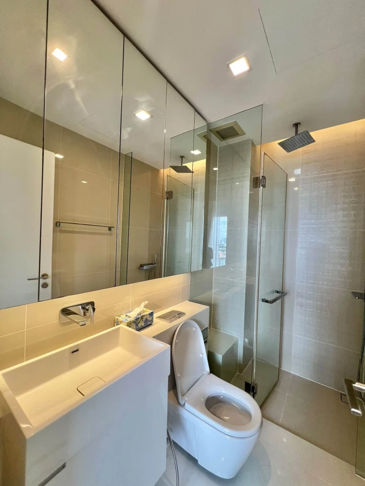 ให้เช่า The Saint Residences ชั้น 12a อาคาร C พร้อมเครื่องนอนที่นอนนุ่มแน่นอย่างดี รุ่น premium นอนไม่ปวดหลัง
