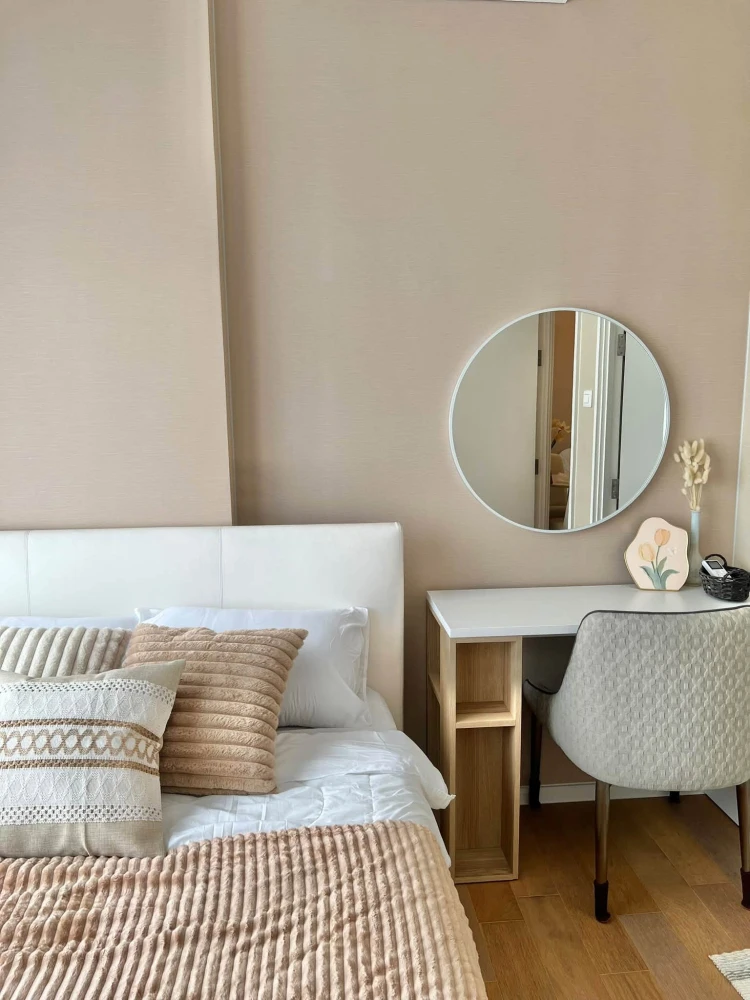 ให้เช่า The Saint Residences ชั้น 12a อาคาร C พร้อมเครื่องนอนที่นอนนุ่มแน่นอย่างดี รุ่น premium นอนไม่ปวดหลัง