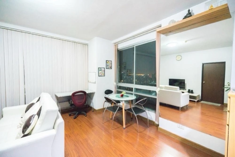 ให้เช่า The Saint Residences ชั้น 19 ห้องมุม วิวเมืองสวย ห้องแต่งครบ จองเลย ด่วนๆ