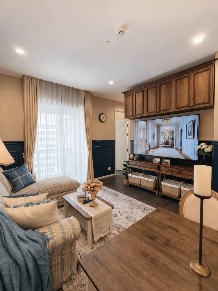 ให้เช่า The Saint Residences ชั้น 29 วิวสวนจตุจักร ห้องแต่งครบ สนใจจองเลย
