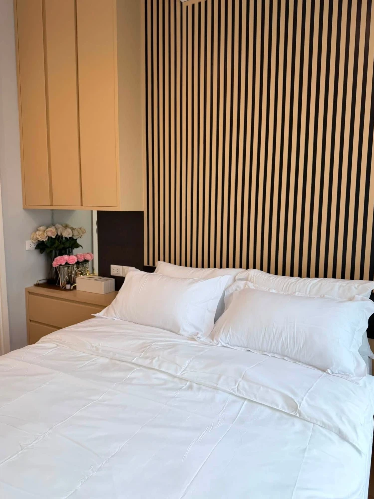 ให้เช่า The Saint Residences ห้องน่าอยู่ บิวท์อินเฟอร์นิเจอร์ครบครัน ดีแบบนี้จะรออะไร