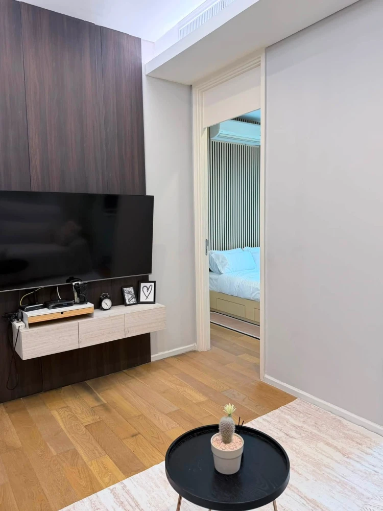 ให้เช่า The Saint Residences ห้องน่าอยู่ บิวท์อินเฟอร์นิเจอร์ครบครัน ดีแบบนี้จะรออะไร