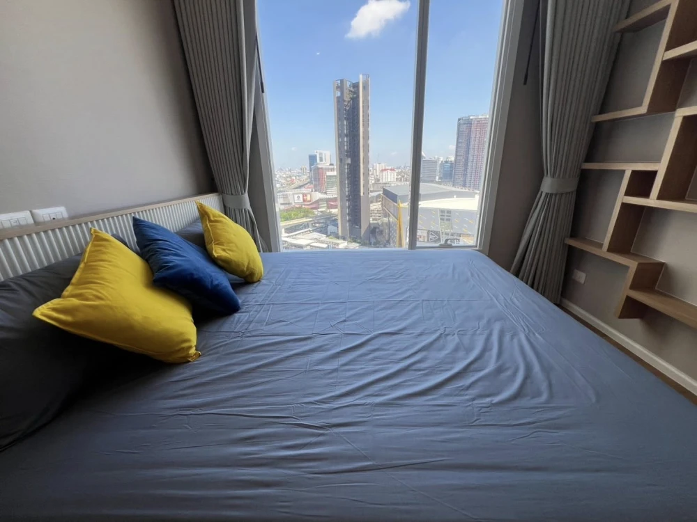 ให้เช่า The Saint Residences ห้องมุมให้ความเป็นส่วนตัว ตกแต่งครบครัน วิวสวย พลาดแล้วจะเสียใจ