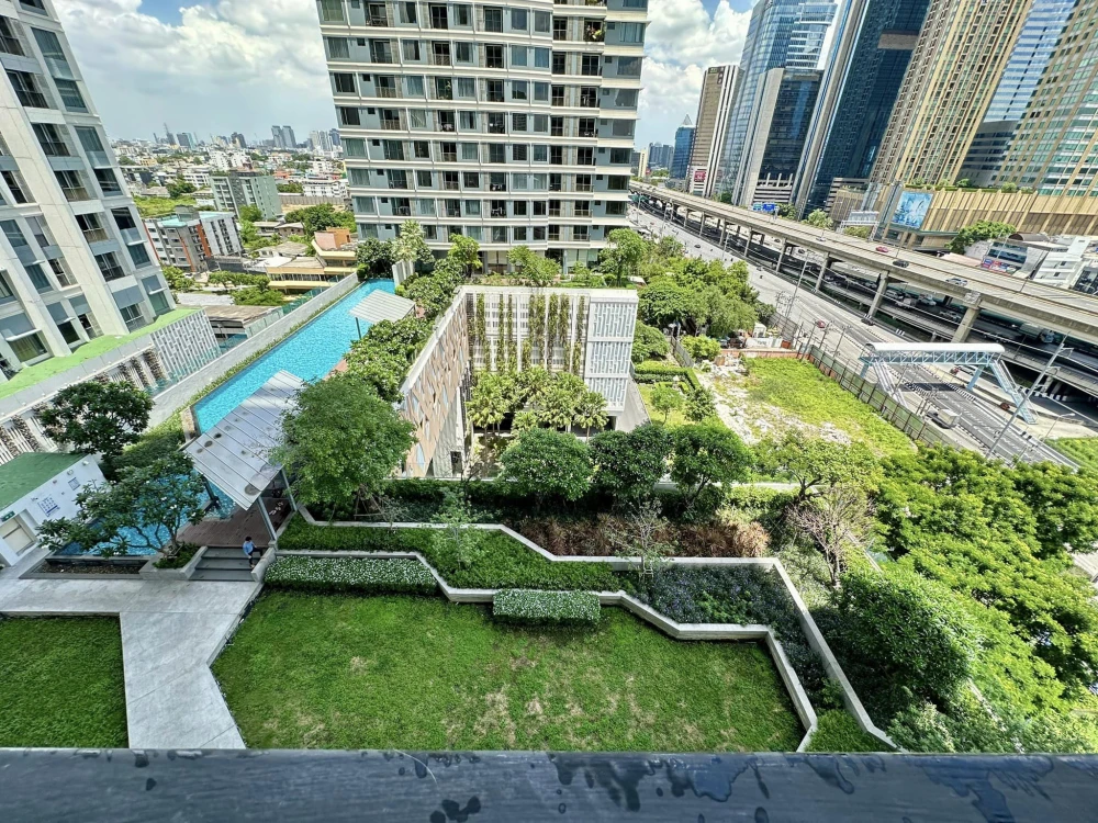 ให้เช่า The Saint Residences ห้องมุม ตกแต่งครบครัน แบบ 2 ห้องนอน / 2 ห้องน้ำ ระเบียงขนาดใหญ่ ห้ามพลาด