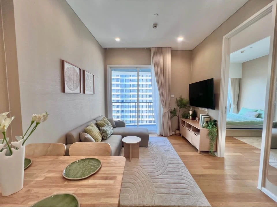 ให้เช่า The Saint Residences ห้องอยู่ชั้น 30 สูงมากๆ ตกแต่งดูดีน่าอยู่เวอร์ๆ สนใจจองเลย