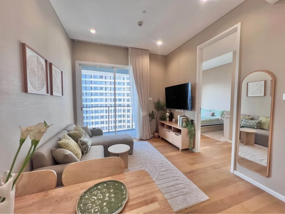 ให้เช่า The Saint Residences ห้องอยู่ชั้น 30 สูงมากๆ ตกแต่งดูดีน่าอยู่เวอร์ๆ สนใจจองเลย