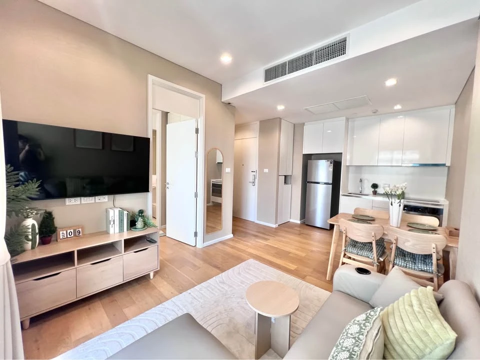 ให้เช่า The Saint Residences ห้องอยู่ชั้น 30 สูงมากๆ ตกแต่งดูดีน่าอยู่เวอร์ๆ สนใจจองเลย