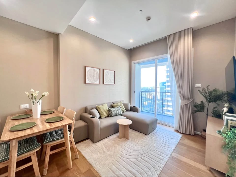 ให้เช่า The Saint Residences ห้องอยู่ชั้น 30 สูงมากๆ ตกแต่งดูดีน่าอยู่เวอร์ๆ สนใจจองเลย