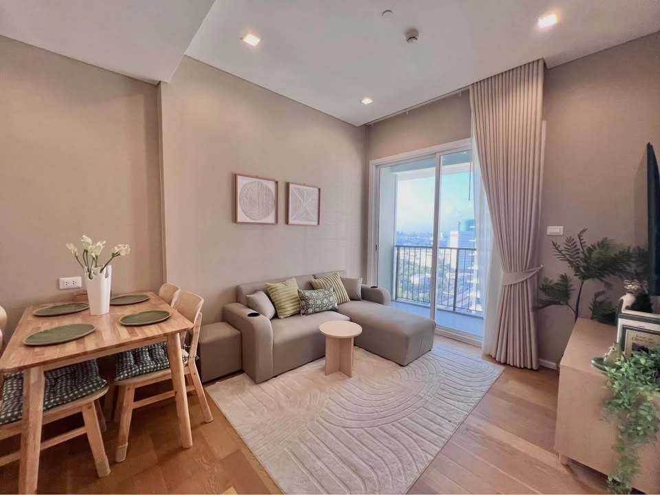 ให้เช่า The Saint Residences ห้องอยู่ชั้น 30 สูงมากๆ ตกแต่งดูดีน่าอยู่เวอร์ๆ สนใจจองเลย