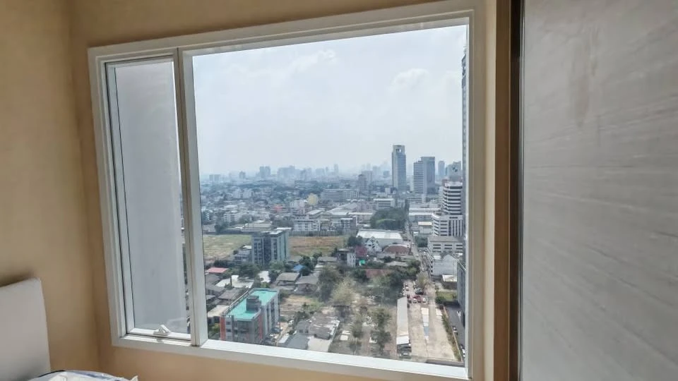 ให้เช่า The saints resident ห้องพร้อมอยู่ ชั้น 21 ได้วิวสูง สิ่งอำนวยความสะดวกครบ มาจองเลยจ้า