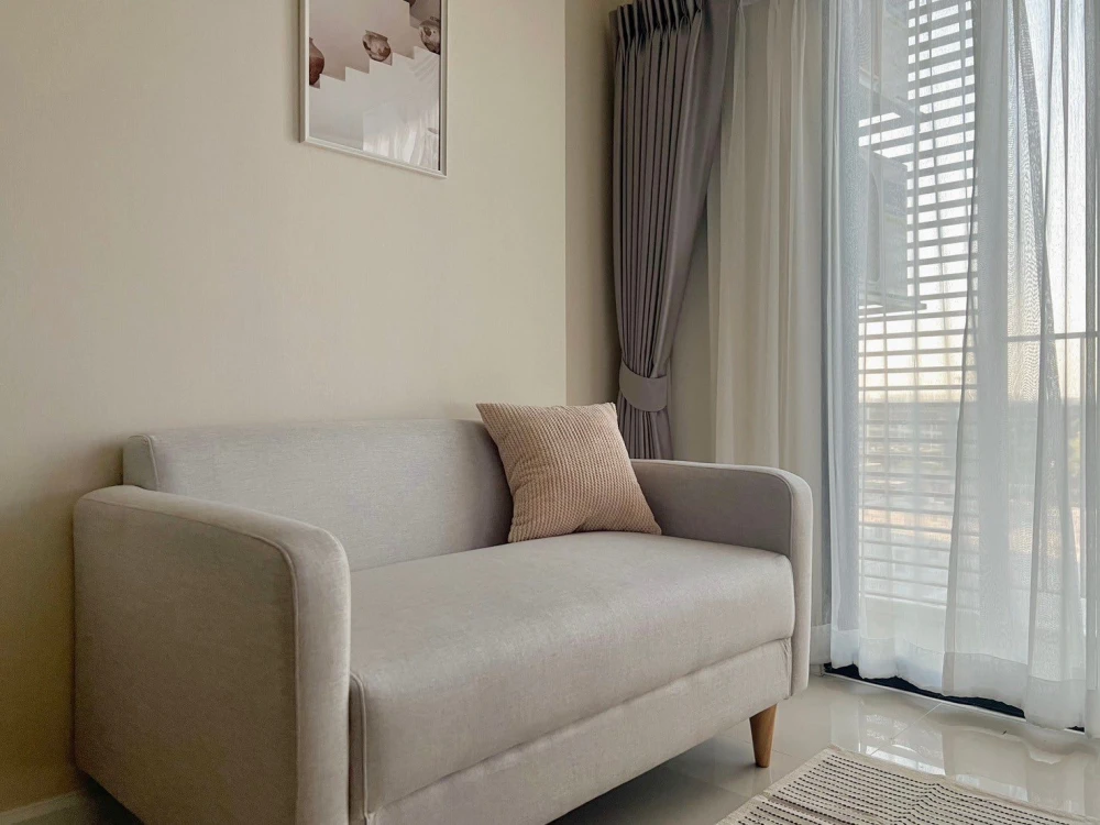 ให้เช่า The Sky Sukhumvit ห้องแต่งสวยคุมโทน เฟอร์นิเจอร์ครบครัน หิ้วกระเป๋าเข้าอยู่ได้เลยจ้า