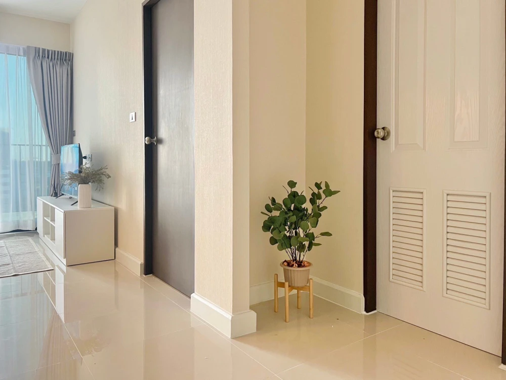 ให้เช่า The Sky Sukhumvit ห้องแต่งสวยคุมโทน เฟอร์นิเจอร์ครบครัน หิ้วกระเป๋าเข้าอยู่ได้เลยจ้า