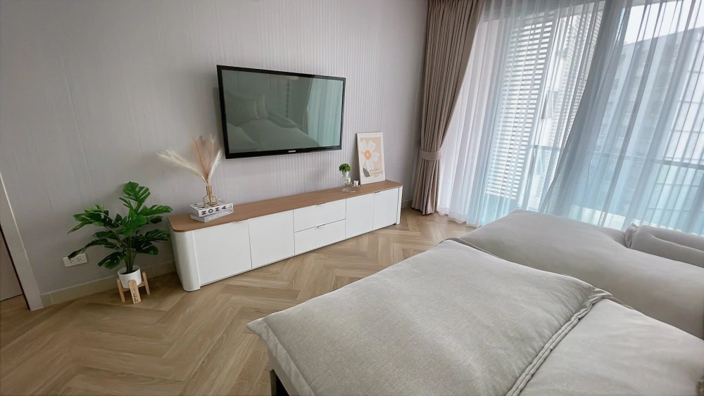 ให้เช่า The Star Estate@Narathiwas ห้องแต่งสวยคุมโทนสุดปัง ติดวอลเปเปอร์อย่างดี รีบจองด่วนๆ