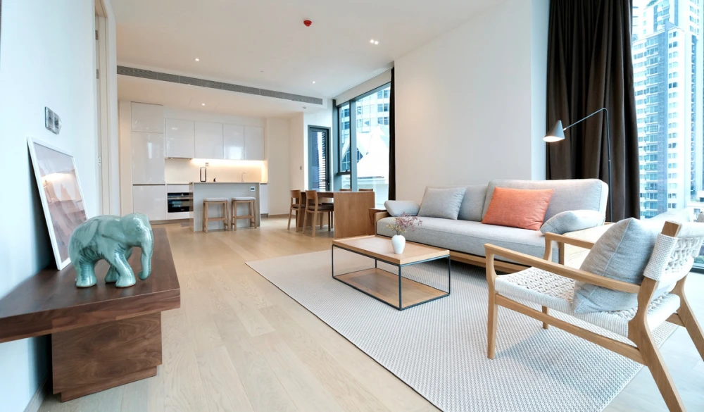 ให้เช่า The Strand Thonglor ชั้น 7 ห้องมุม แต่งครบ น่าอยู่ สนใจจองเลย