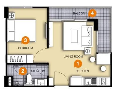 ให้เช่า The Time ห้องชั้น 4 ตกแต่งครบ เฟอร์และเครื่องใช้ไฟฟ้าครบครัน หิ้วกระเป๋าเข้าอยู่ได้เลยจ้า