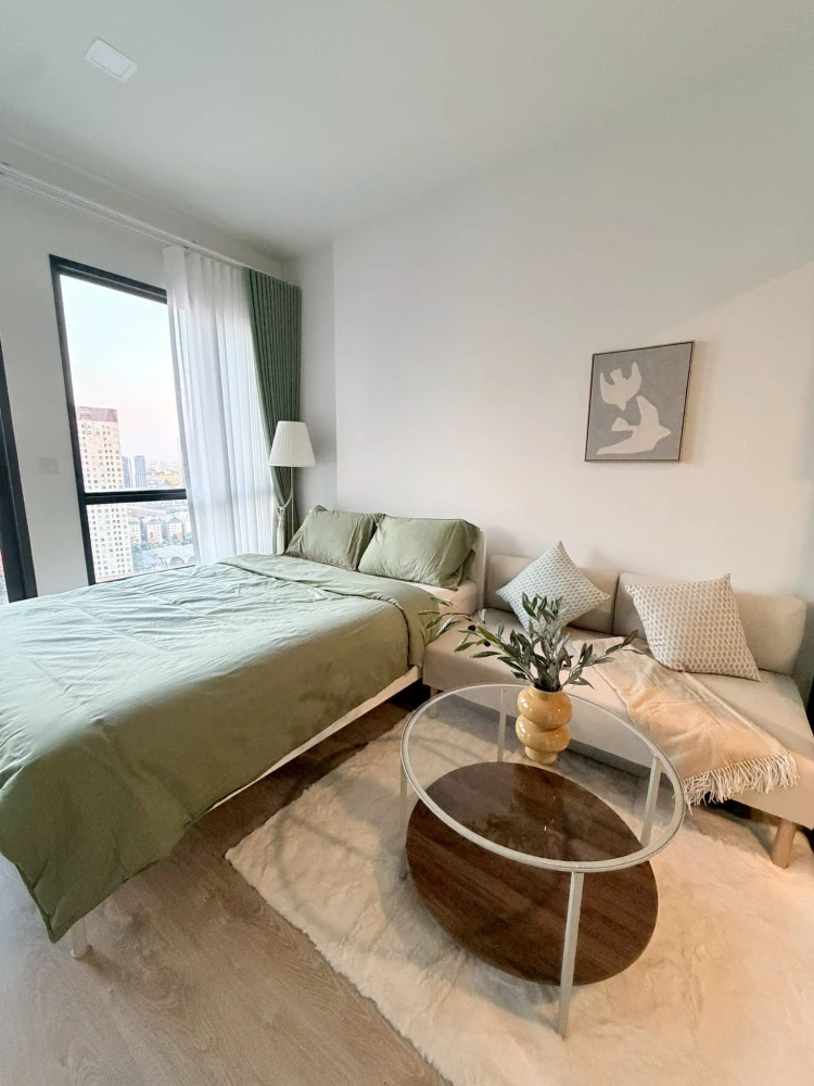 ให้เช่า The Tree พัฒนาการ - เอกมัย ทิศเหนือ ไม่ร้อน ชั้น 26 สูงวิวสวย เลย์เอาท์สวย สัดส่วนลงตัว น่าจองสุดๆ