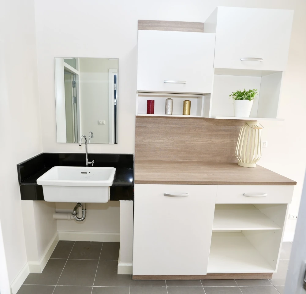 ให้เช่า The Tree ลาดพร้าว วังหิน ตึก A ชั้น 4 ตกแต่งฟังก์ชั่นครบ พร้อมหิ้วกระเป๋าเข้าอยู่ได้เลย