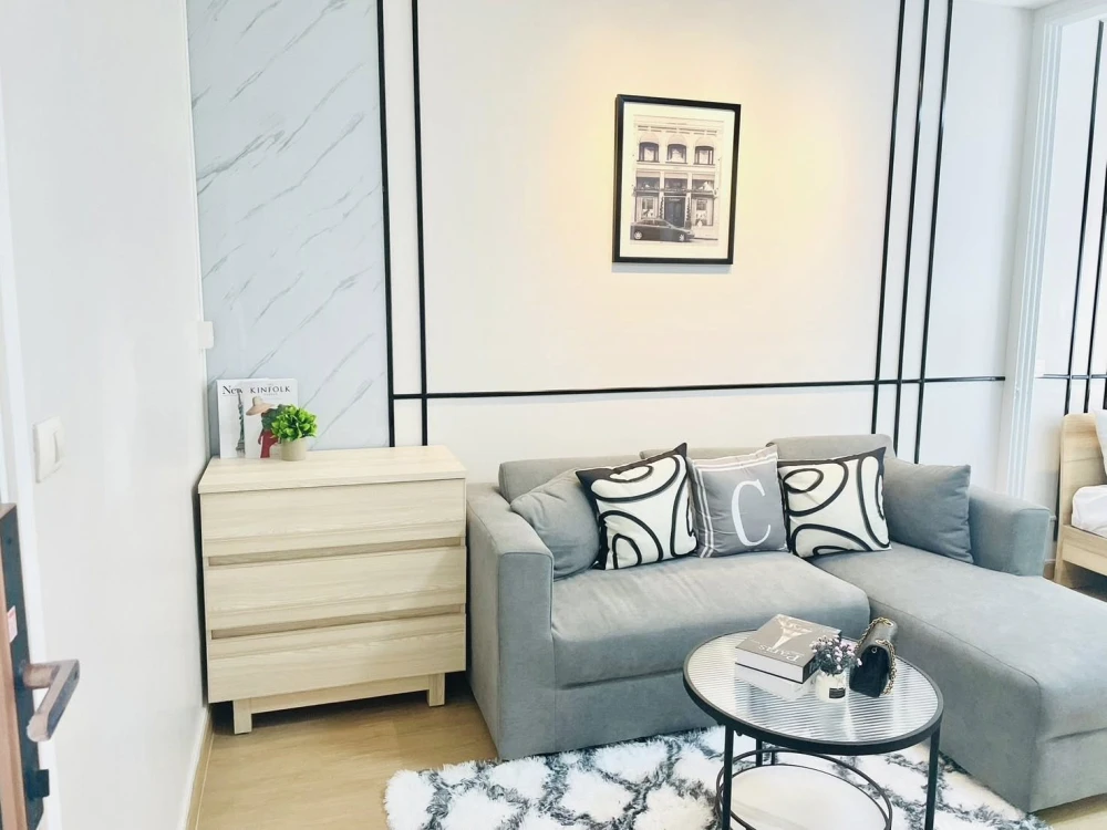 ให้เช่า The Tree Condo Ladprao 1 ห้องนอน 1 ห้องน้ำ แต่งสวยคุมโทนสุดปัง เฟอร์ครบ จองเลย