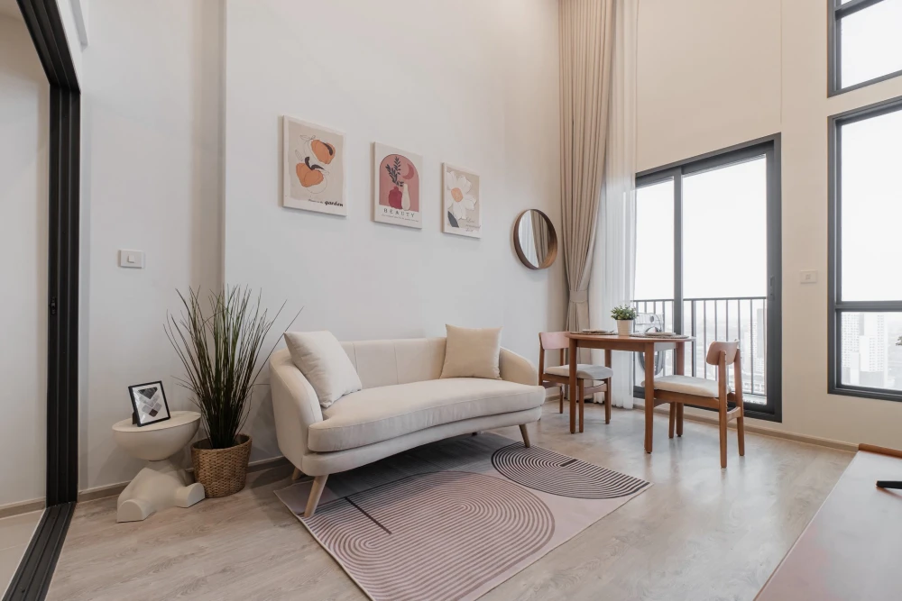 ให้เช่า THE TREE Pattanakarn - Ekkamai ห้องน่าอยู่ สิ่งอำนวยความสะดวกครบครัน กว้างขวางอยู่สบาย จองเลย