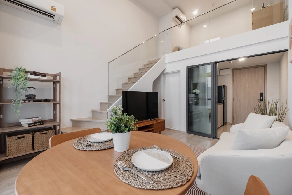 ให้เช่า THE TREE Pattanakarn - Ekkamai ห้องน่าอยู่ สิ่งอำนวยความสะดวกครบครัน กว้างขวางอยู่สบาย จองเลย