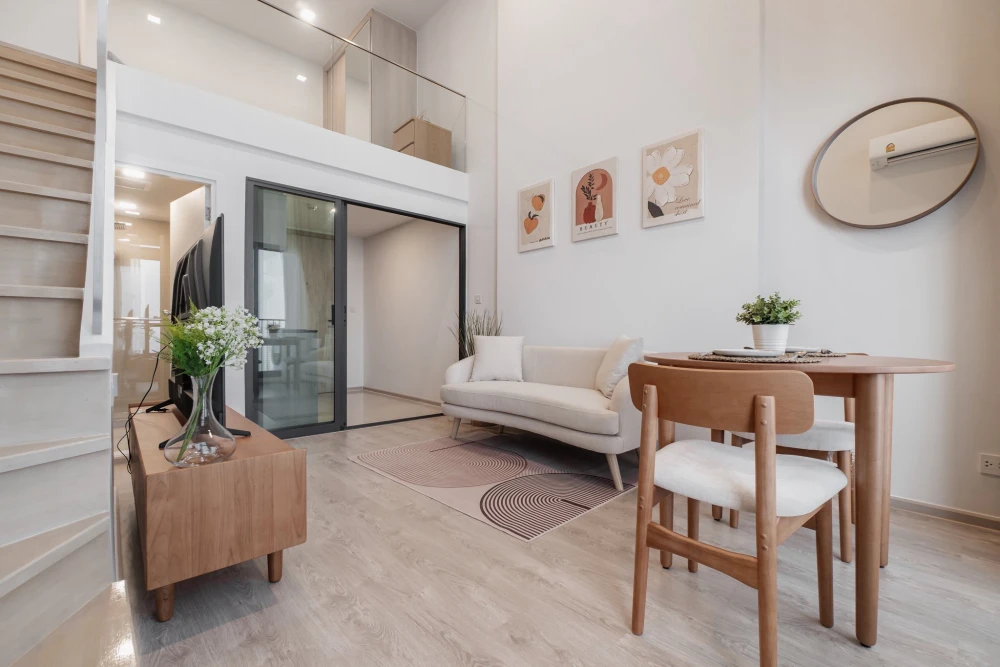 ให้เช่า THE TREE Pattanakarn - Ekkamai ห้องน่าอยู่ สิ่งอำนวยความสะดวกครบครัน กว้างขวางอยู่สบาย จองเลย