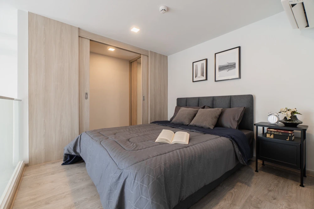 ให้เช่า THE TREE Pattanakarn - Ekkamai ห้องแต่งสวยคุมโทน มาพร้อมเฟอร์ครบครัน จองเลย