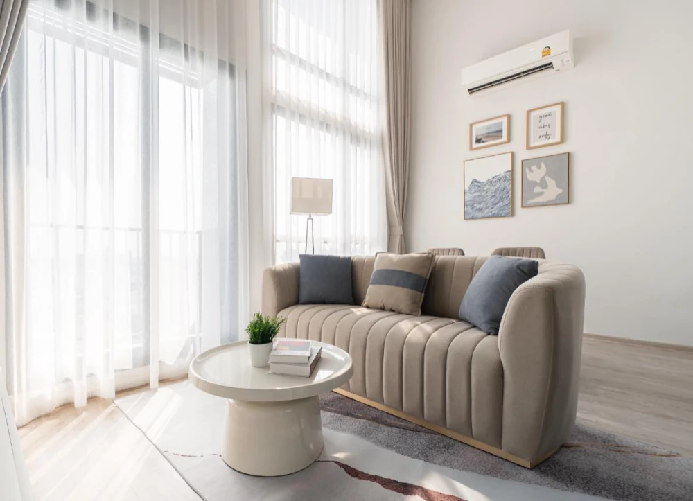 ให้เช่า THE TREE Pattanakarn - Ekkamai ห้องแต่งสวยคุมโทน มาพร้อมเฟอร์ครบครัน จองเลย