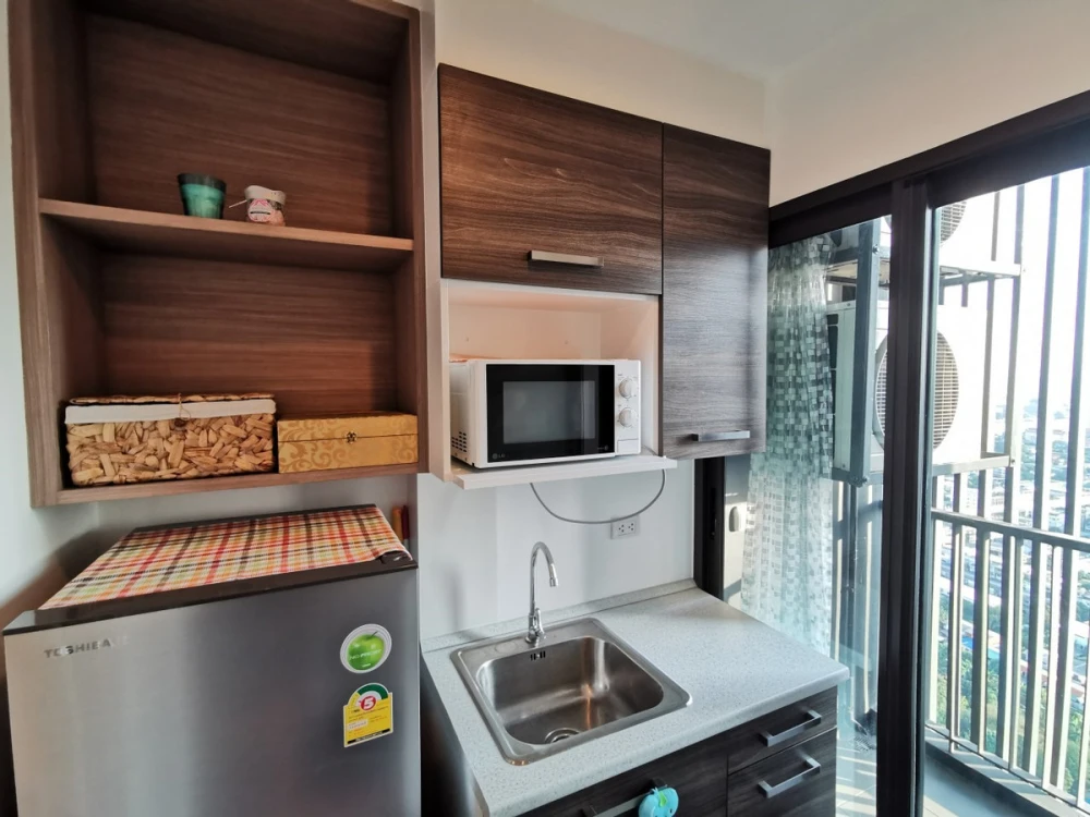 ให้เช่า The Tree RIO Bang–Aor Station ชั้น 33 วิวสะพานพระราม 8 ห้องแต่งครบ น่าอยู่ จองเลย