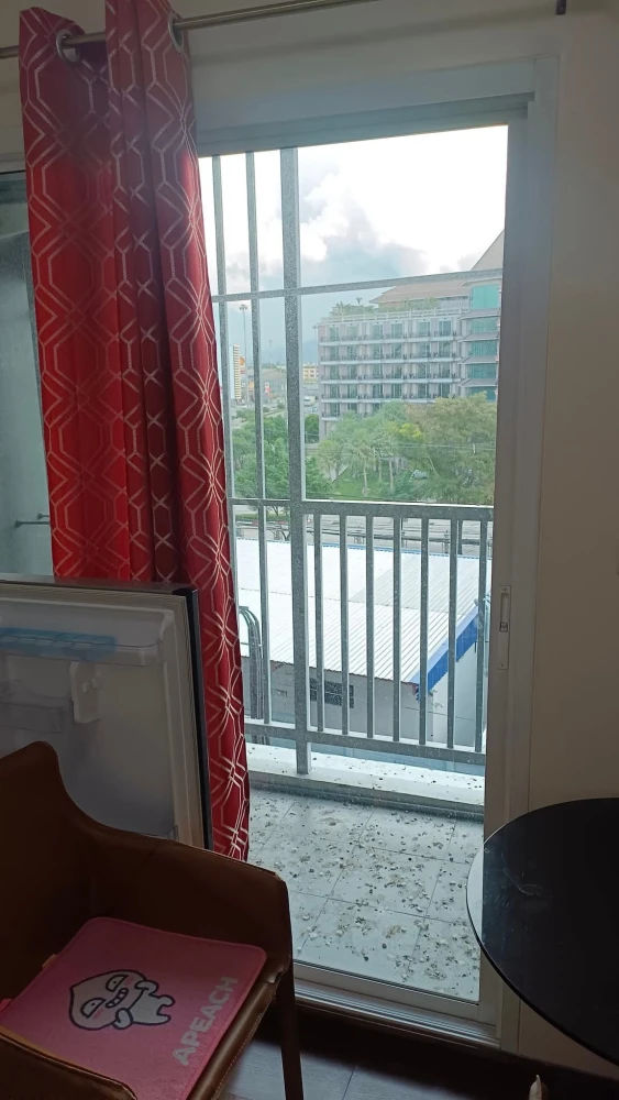 ให้เช่า The Trust Condo Amata - Chonburi ห้องสตูดิโอ เฟอร์นอเจอร์ครบครัน หิ้วกระเป๋าเข้าอยู่ได้เลย