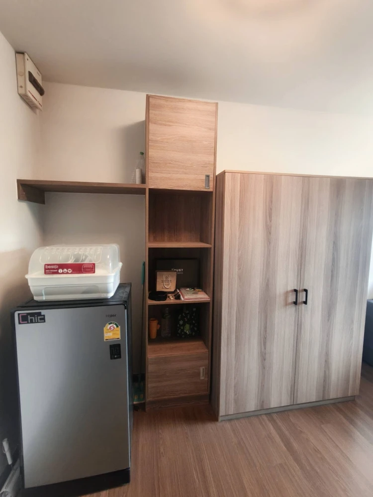 ให้เช่า The Trust Condo Amata - Chonburi 1 ห้องนอน ชั้น 3 เฟอร์ครบ หิ้วกระเป๋าเข้าอยู่ได้เลยจ้า