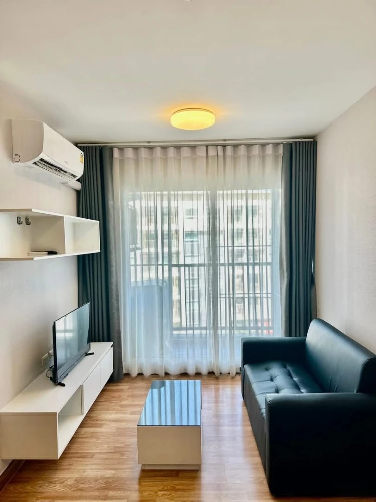ให้เช่า The Trust Condo Nakornpathom 1 ห้องนอน 1 ห้องน้ำ เฟอร์ครบครัน วิวสระว่ายน้ำ ไม่จองไหวหรอ