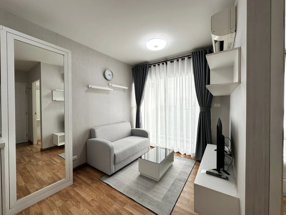 ให้เช่า The Trust Condo Nakornpathom 1 ห้องนอน 1 ห้องน้ำ เฟอร์ครบ หิ้วกระเป๋าเข้าอยู่ได้เลยจ้า