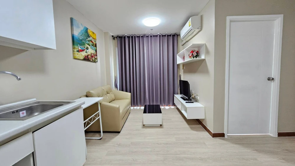 ให้เช่า The Trust Condo Ngamwongwan ชั้น 7 ห้องแต่งครบ พร้อมอยู่ จองด่วน ก่อนพลาด