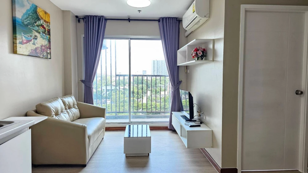 ให้เช่า The Trust Condo Ngamwongwan ชั้น 7 ห้องแต่งครบ พร้อมอยู่ จองด่วน ก่อนพลาด