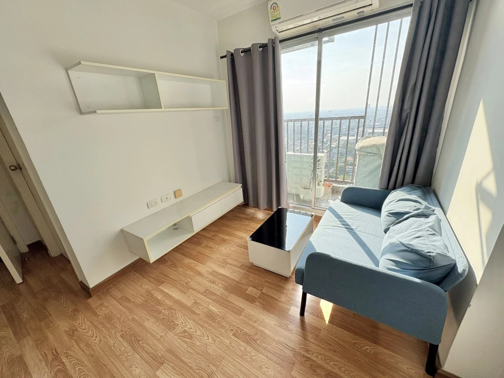 ให้เช่า The Trust Condo Ngamwongwan ห้องชั้นสูงลมดี วิวเมือง เฟอร์พร้อม ห้องกว้างน่าอยู่ จองเลยราคาดี