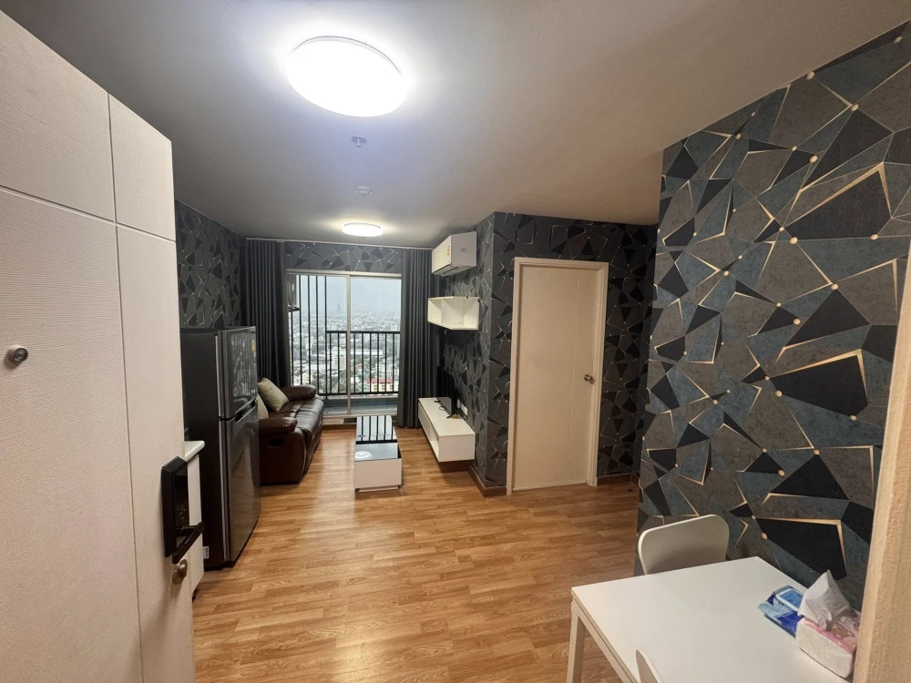 ให้เช่า The Trust Condo Ngamwongwan ห้องมุม ชั้นสูง วิวโล่ง อากาศดี เฟอร์นิเจอร์และเครื่องใช้ไฟฟ้าครบ เข้าอยู่ได้ทันที