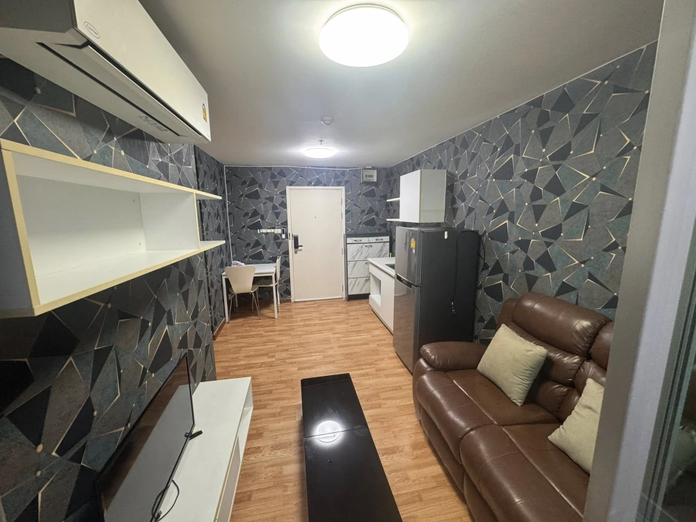 ให้เช่า The Trust Condo Ngamwongwan ห้องมุม ชั้นสูง วิวโล่ง อากาศดี เฟอร์นิเจอร์และเครื่องใช้ไฟฟ้าครบ เข้าอยู่ได้ทันที