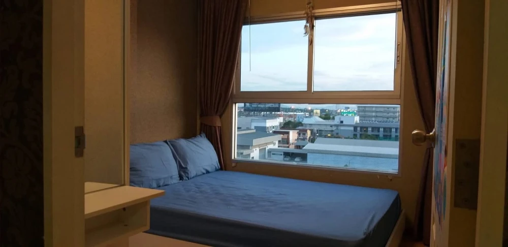 ให้เช่า The Trust Condo South Pattaya ชั้น 7 วิวเมืองฝั่งสัตหีบ แต่งครบ น่าอยู่ จองเลย