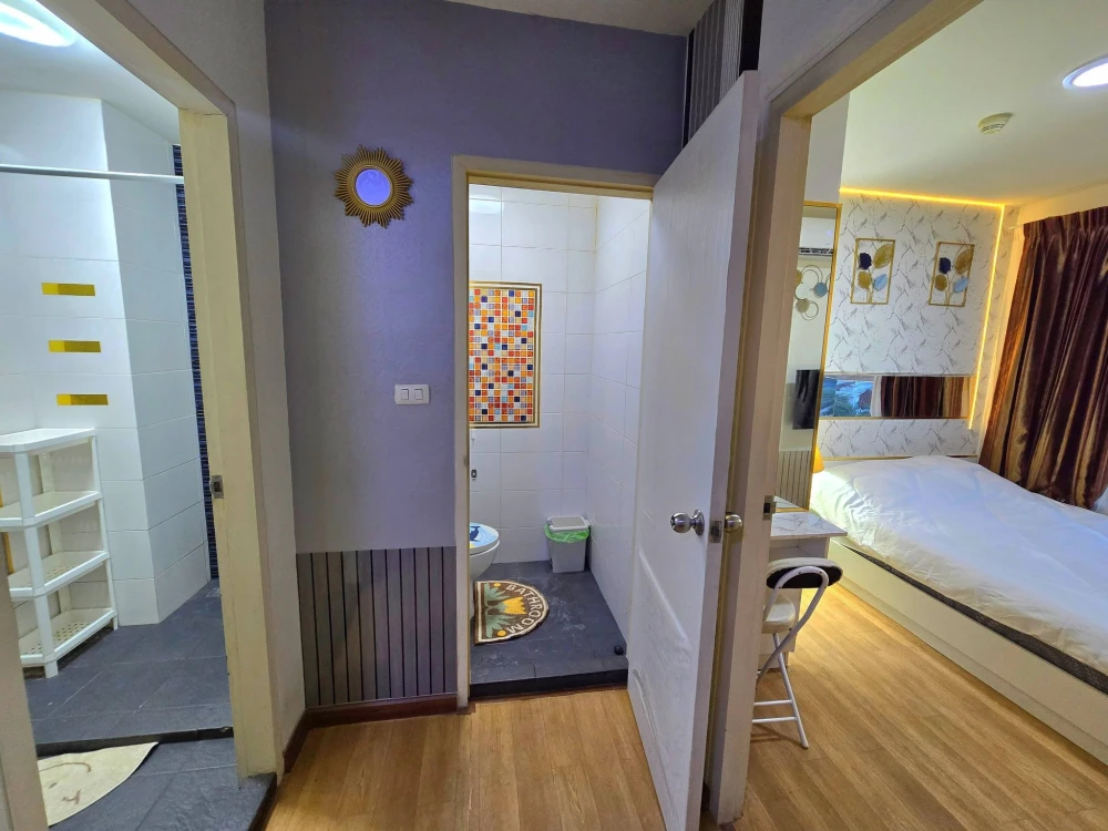 ให้เช่า The Trust Condo South Pattaya 1 ห้องนอน 1 ห้องน้ำ แต่งสวยครบครัน บิวท์อินเฟอร์นิเจอร์อย่างดี จองเลย